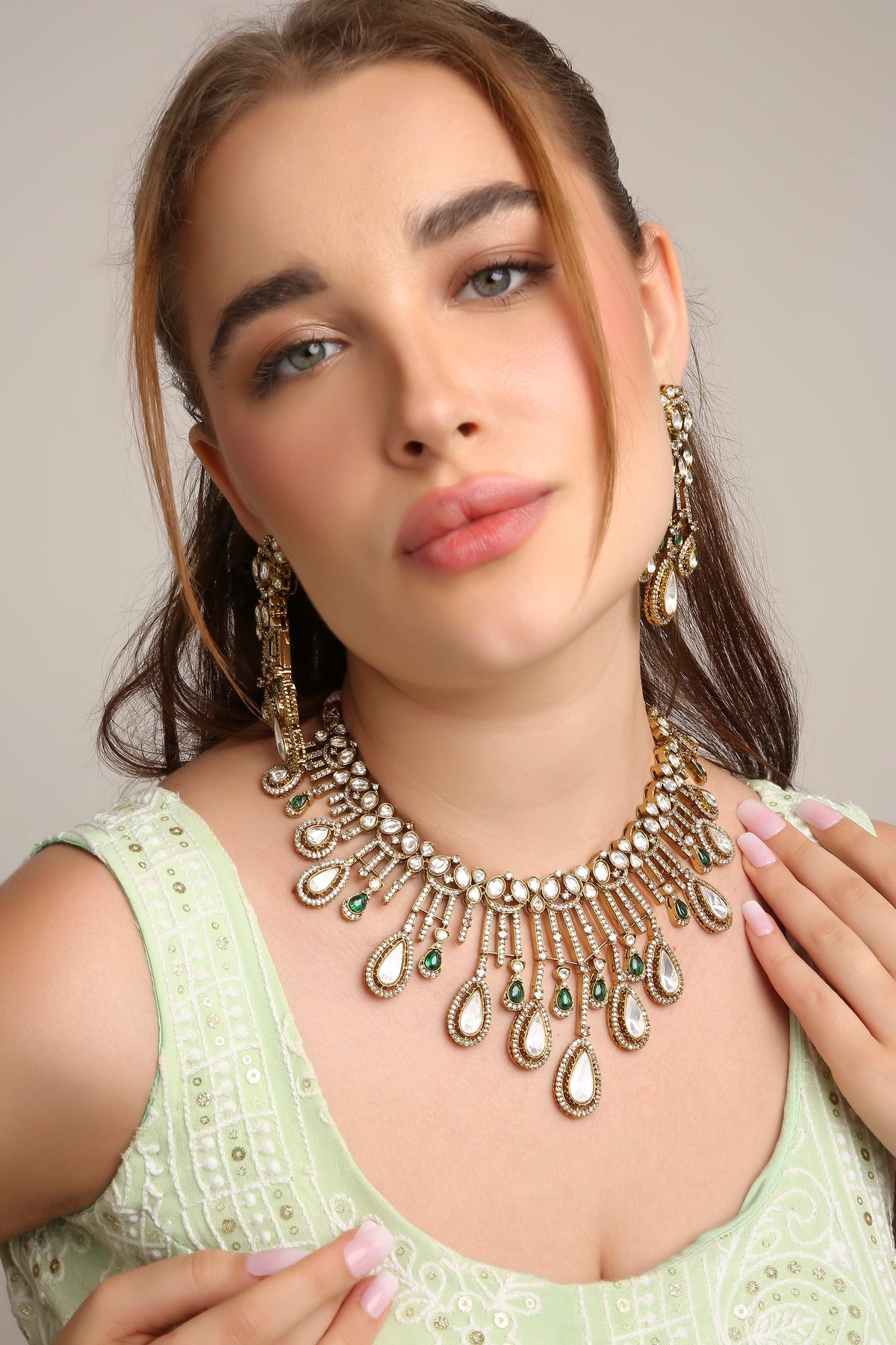 Kundan Necklace 11179