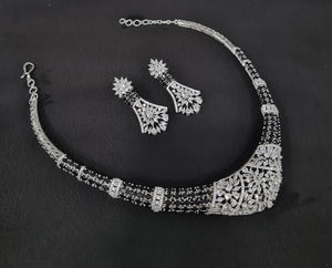 Cz Collar Necklace 09484