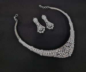 Cz Collar Necklace 09484