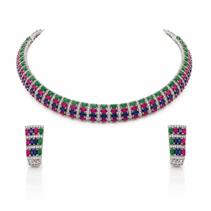 Cz Necklace 11612