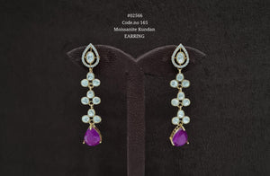 Kundan earrings 02566