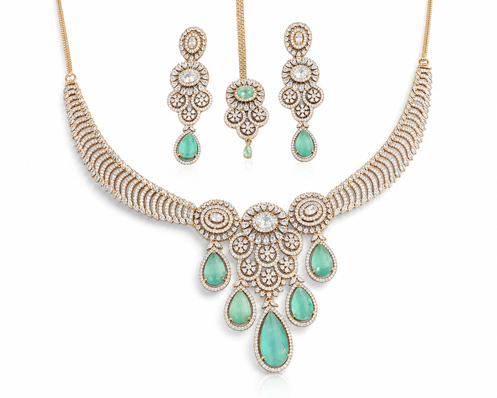 Cz Necklace 10257