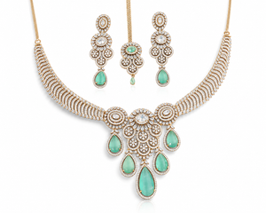Cz Necklace 10257