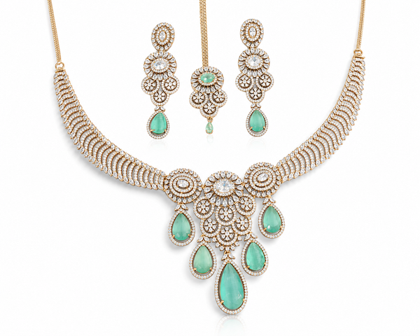Cz Necklace 10257