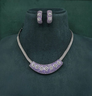 Cz Necklace 10107