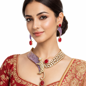 Kundan Necklace 08218