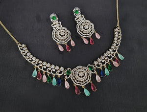 Cz Necklace 10974