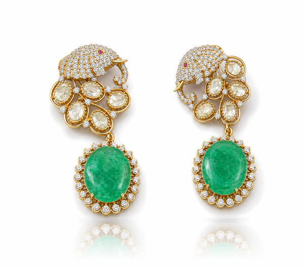 Kundan earrings 02565