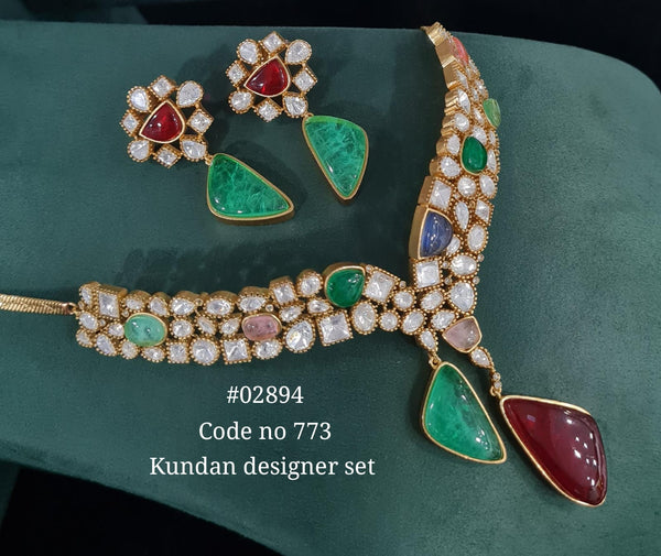 Kundan necklace 02894