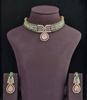 Cz Necklace 11204