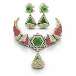 Garuda Empress Necklace 08914 - KRISHNA'S SWETA JEWELLERY