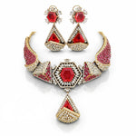 Garuda Empress Necklace 08914 - KRISHNA'S SWETA JEWELLERY