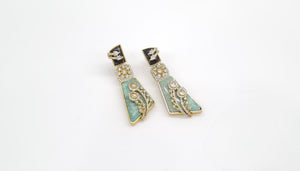 Gems Earring 11404 - KRISHNA'S SWETA JEWELLERY