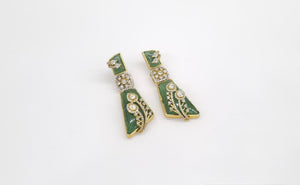 Gems Earring 11404 - KRISHNA'S SWETA JEWELLERY