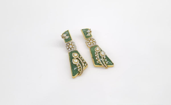 Gems Earring 11404 - KRISHNA'S SWETA JEWELLERY