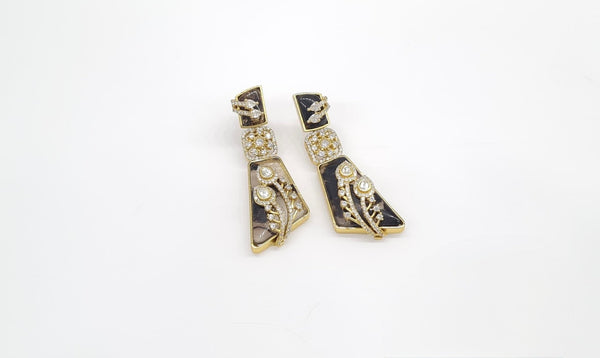 Gems Earring 11404 - KRISHNA'S SWETA JEWELLERY