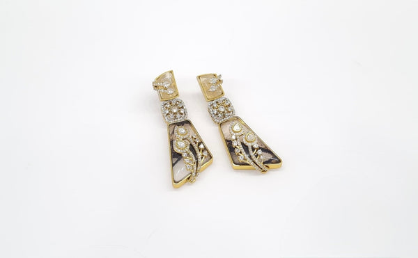 Gems Earring 11404 - KRISHNA'S SWETA JEWELLERY