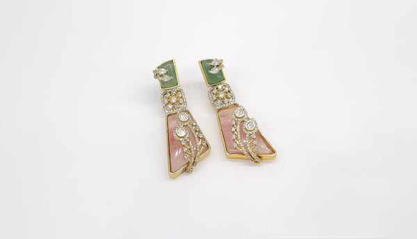 Gems Earring 11404 - KRISHNA'S SWETA JEWELLERY
