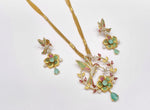 Golden Bloom Pendant 11001 - KRISHNA'S SWETA JEWELLERY