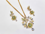 Golden Bloom Pendant 11001 - KRISHNA'S SWETA JEWELLERY