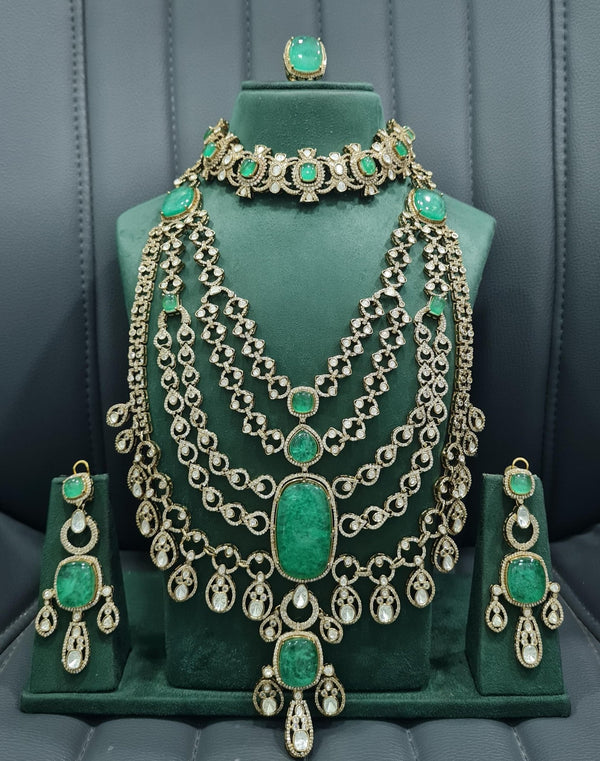 Groom Kundan set (Dosanjh) 03739 - KRISHNA'S SWETA JEWELLERY