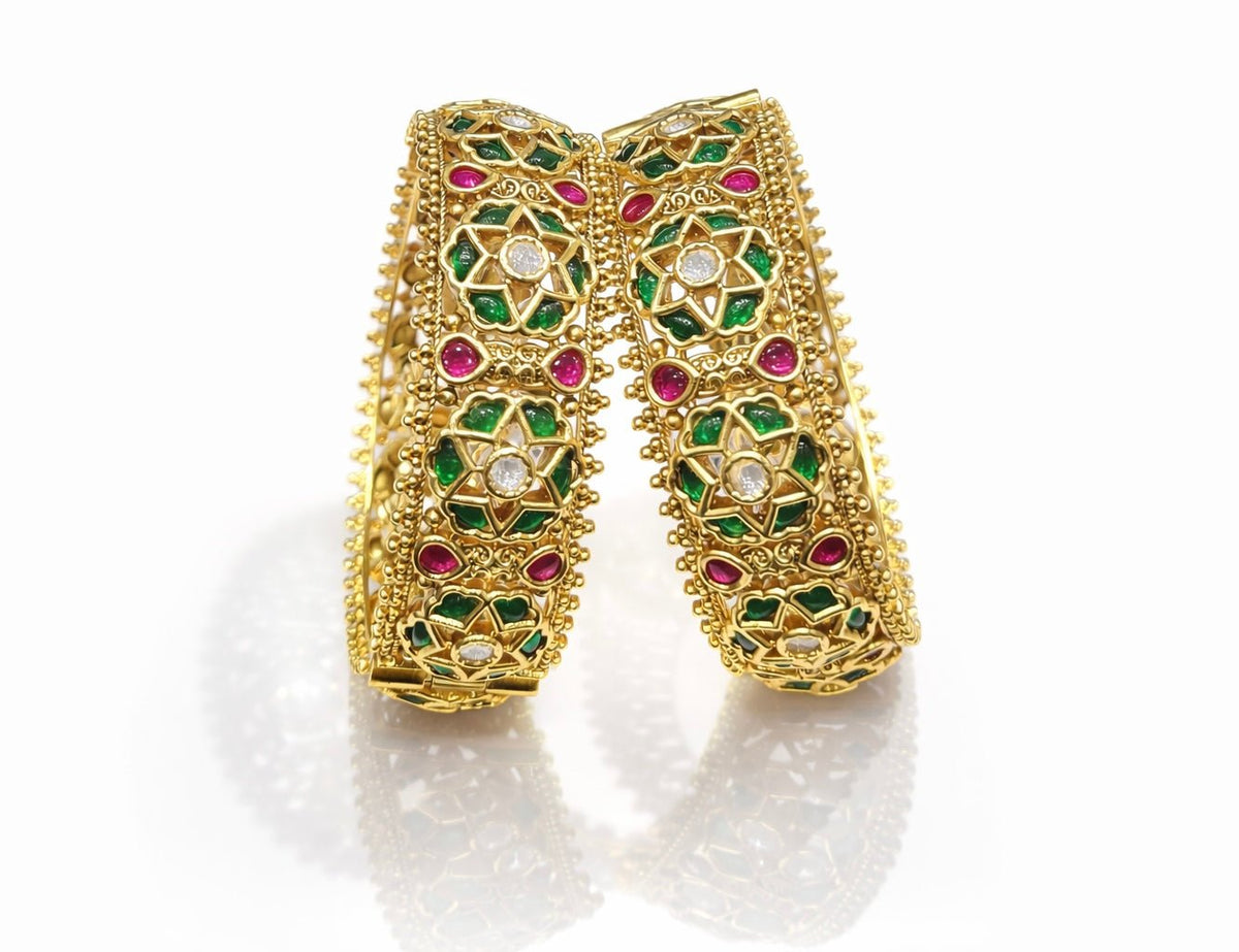 Heritage Bangles 04525 - KRISHNA'S SWETA JEWELLERY