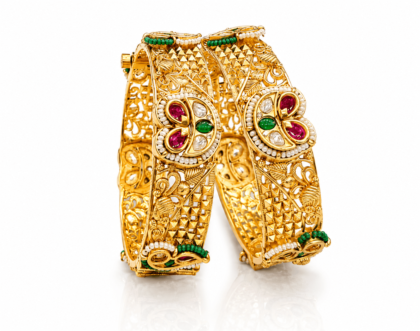 Heritage Bangles 05751 - KRISHNA'S SWETA JEWELLERY