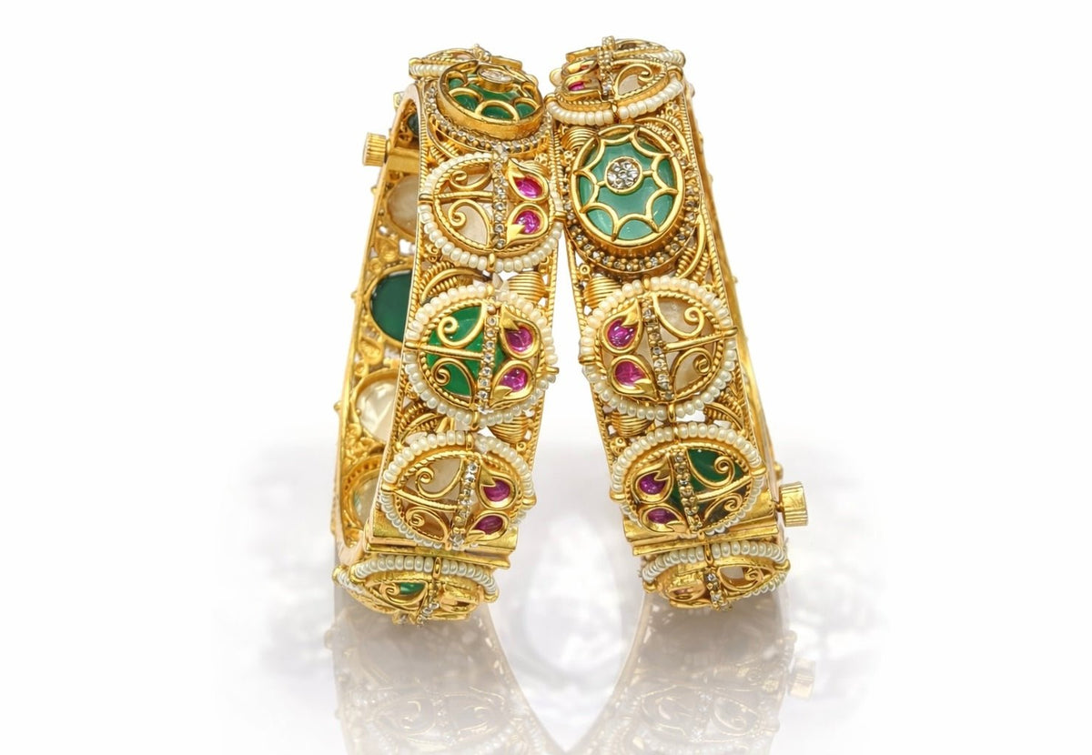 Heritage Bangles 06198 - KRISHNA'S SWETA JEWELLERY