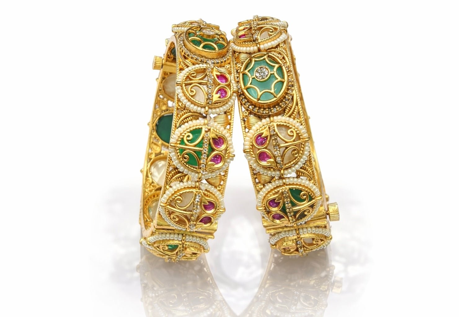 Heritage Bangles 06198 - KRISHNA'S SWETA JEWELLERY