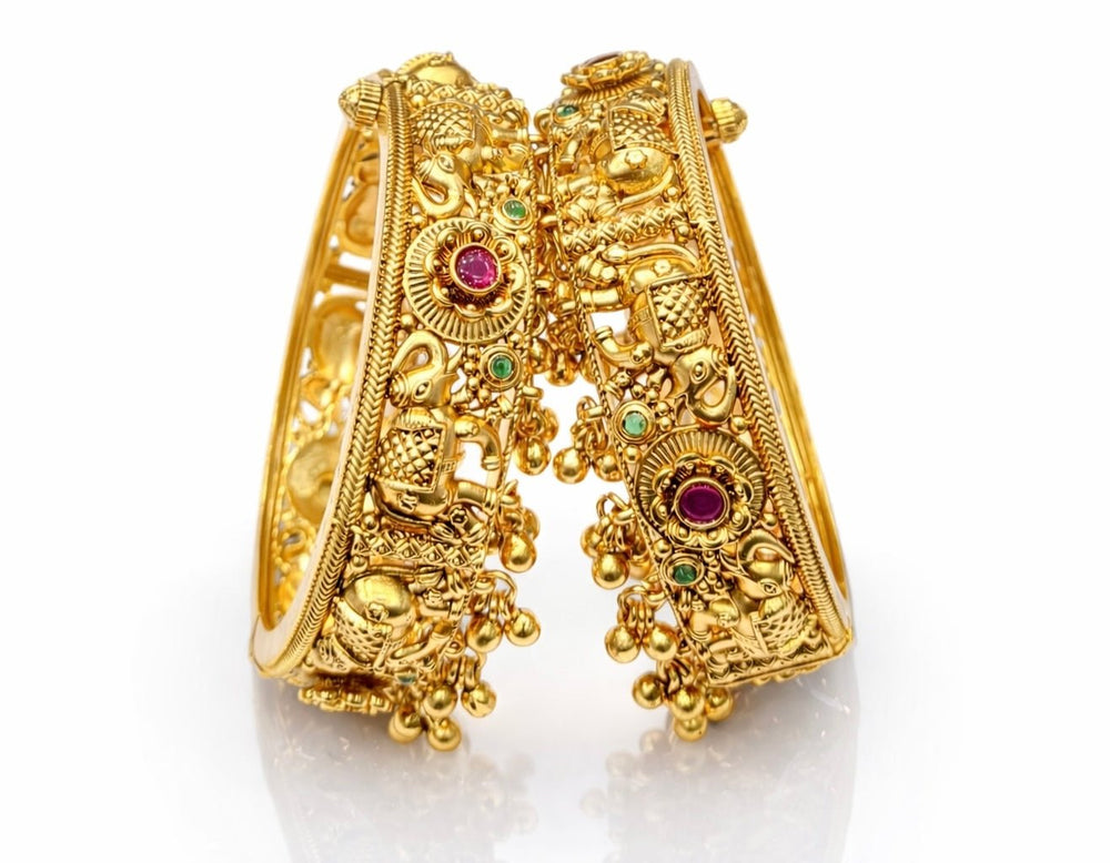 Heritage Bangles 07277 - KRISHNA'S SWETA JEWELLERY