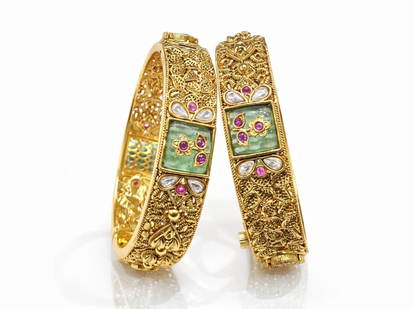 Heritage Bangles 08044 - KRISHNA'S SWETA JEWELLERY