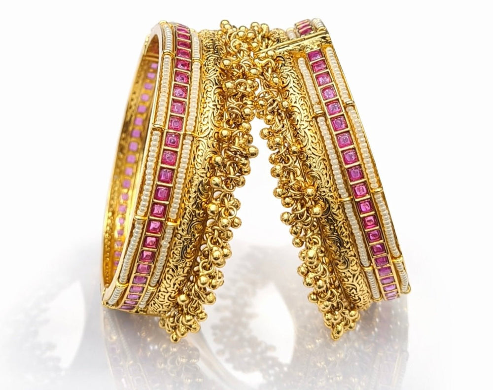 Heritage Bangles 08453 - KRISHNA'S SWETA JEWELLERY