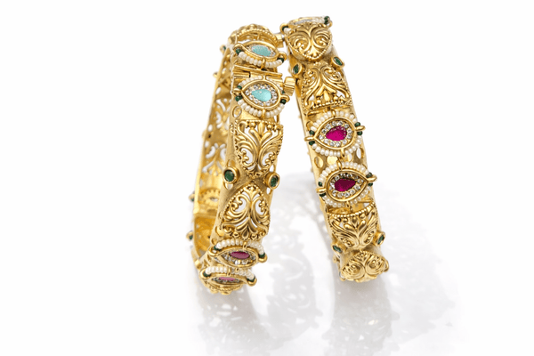 Heritage Bangles 08547 - KRISHNA'S SWETA JEWELLERY