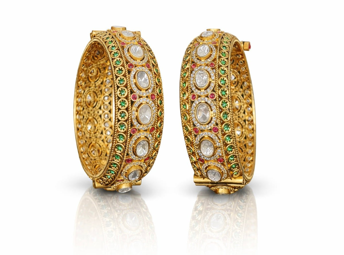 Heritage Bangles 08594 - KRISHNA'S SWETA JEWELLERY