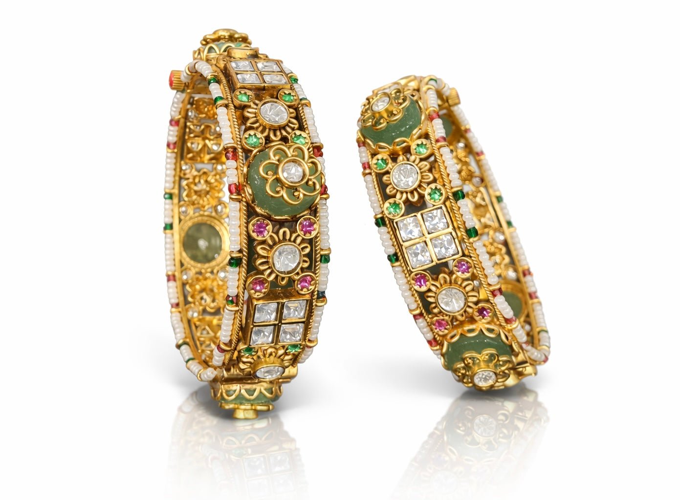 Heritage Bangles 08599 - KRISHNA'S SWETA JEWELLERY