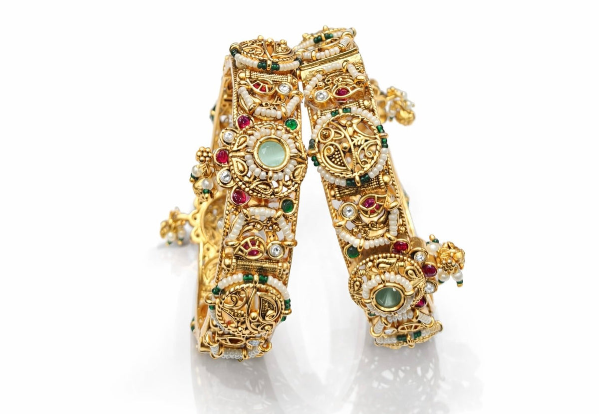 Heritage Bangles 08610 - KRISHNA'S SWETA JEWELLERY