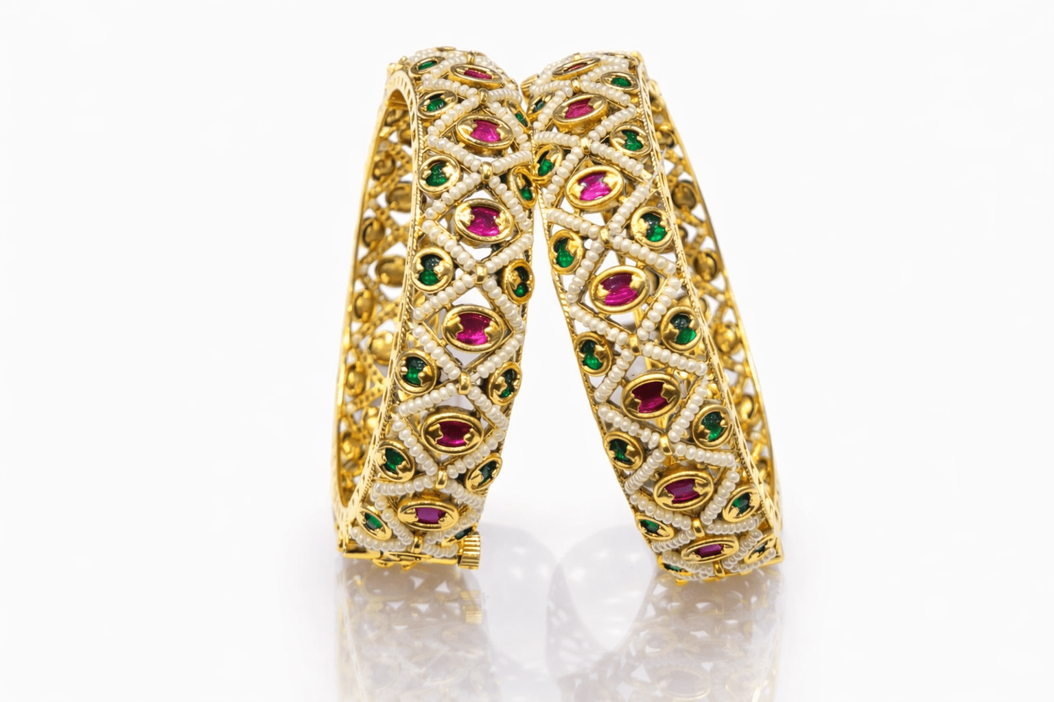 Heritage Bangles 08623 - KRISHNA'S SWETA JEWELLERY