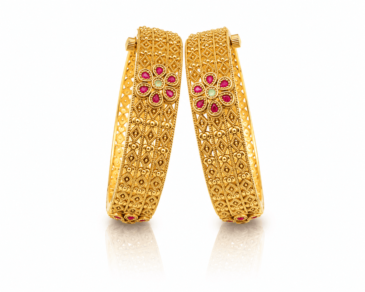 Heritage Bangles 10592 - KRISHNA'S SWETA JEWELLERY