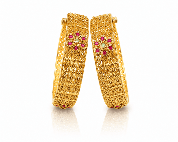 Heritage Bangles 10592 - KRISHNA'S SWETA JEWELLERY