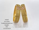 Heritage Bangles 10597 - KRISHNA'S SWETA JEWELLERY