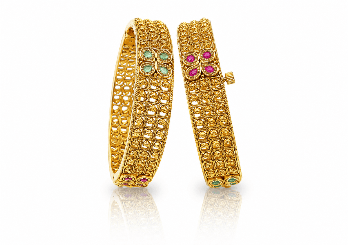 Heritage Bangles 11071 - KRISHNA'S SWETA JEWELLERY