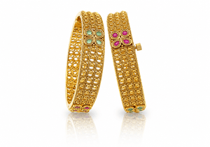Heritage Bangles 11071 - KRISHNA'S SWETA JEWELLERY
