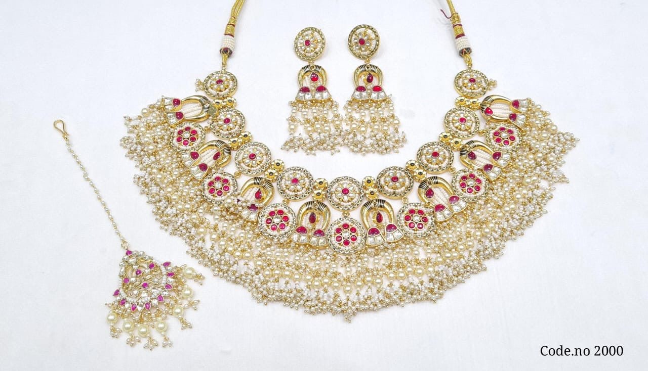 Heritage Bride Set 04725 - KRISHNA'S SWETA JEWELLERY