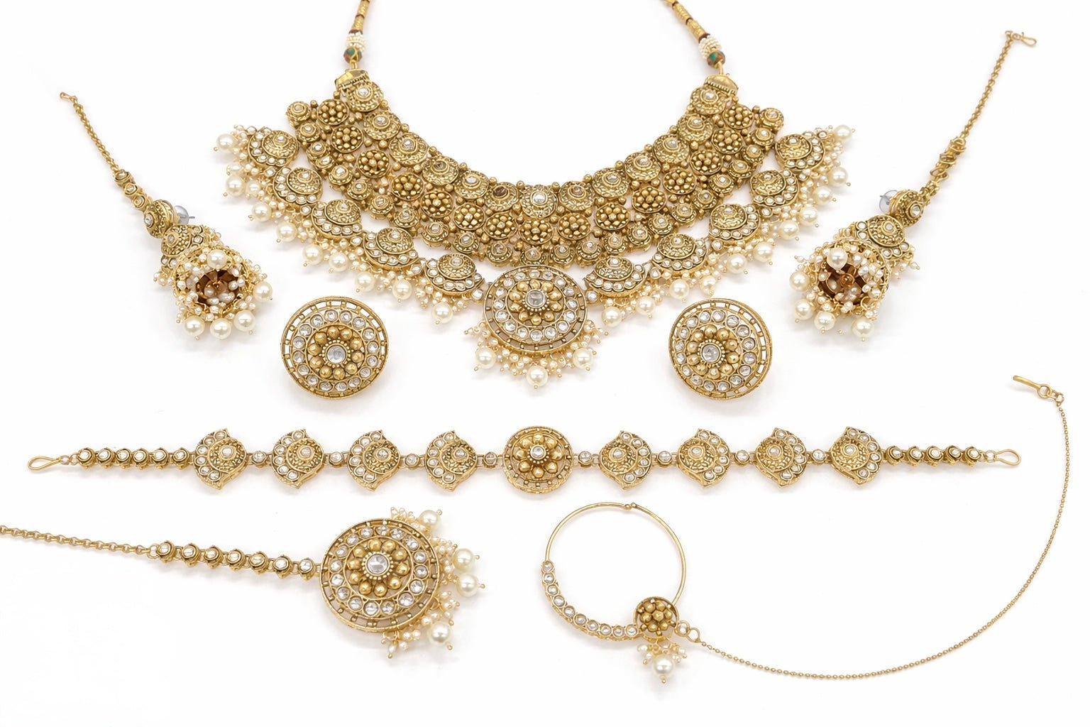 Heritage Bride Set 09328 - KRISHNA'S SWETA JEWELLERY