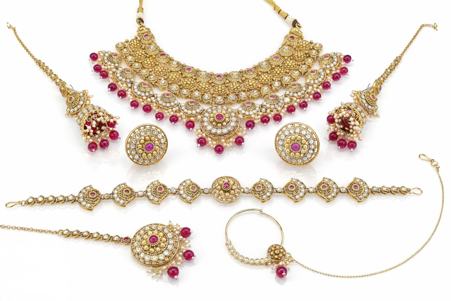 Heritage Bride Set 09328 - KRISHNA'S SWETA JEWELLERY