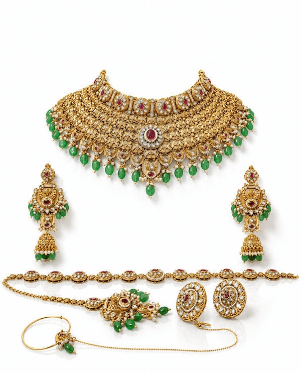 Heritage Bride Set 10686 - KRISHNA'S SWETA JEWELLERY