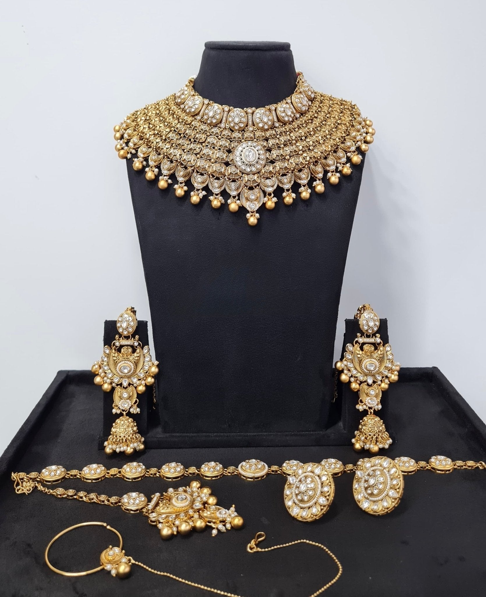 Heritage Bride Set 10686 - KRISHNA'S SWETA JEWELLERY