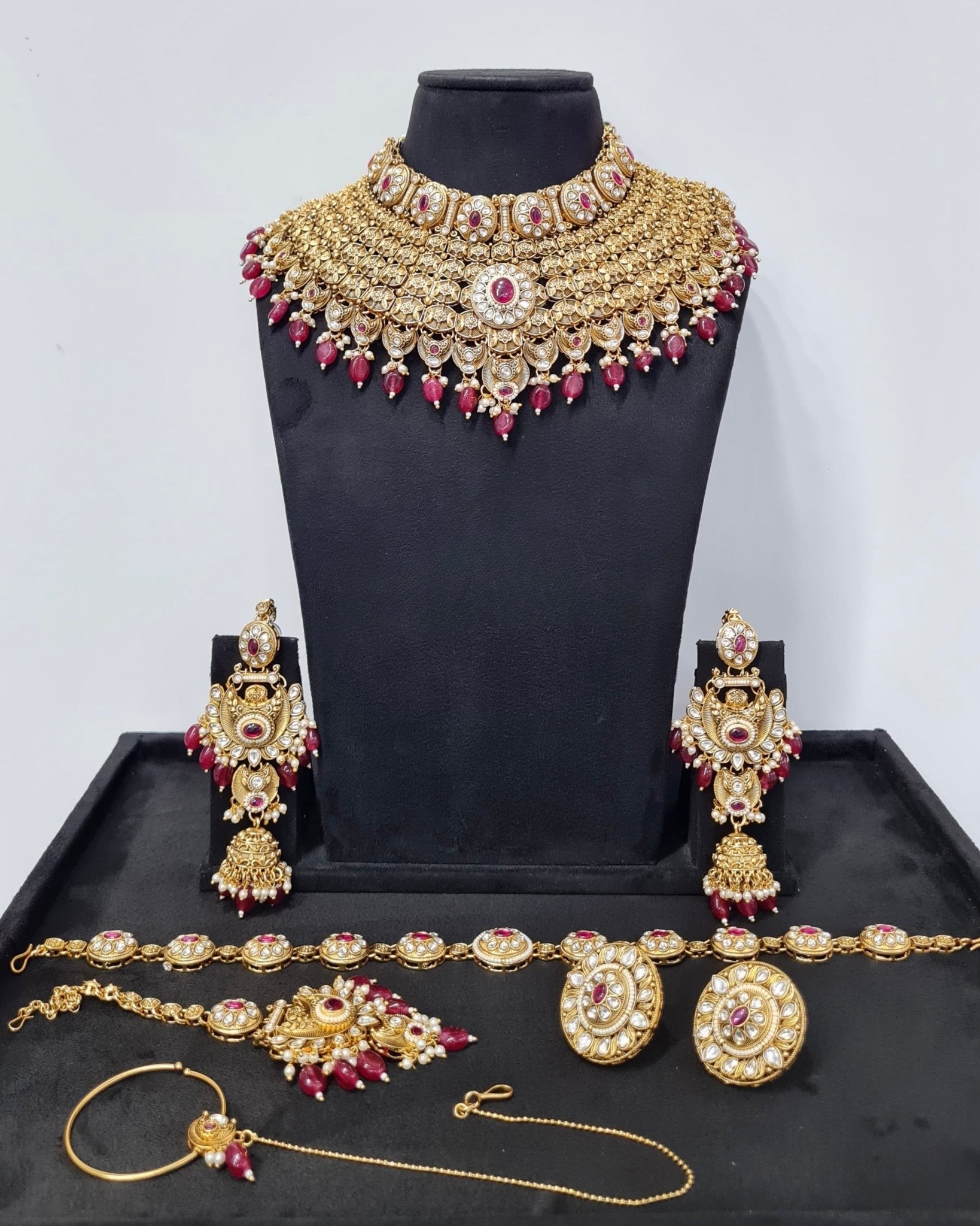 Heritage Bride Set 10686 - KRISHNA'S SWETA JEWELLERY