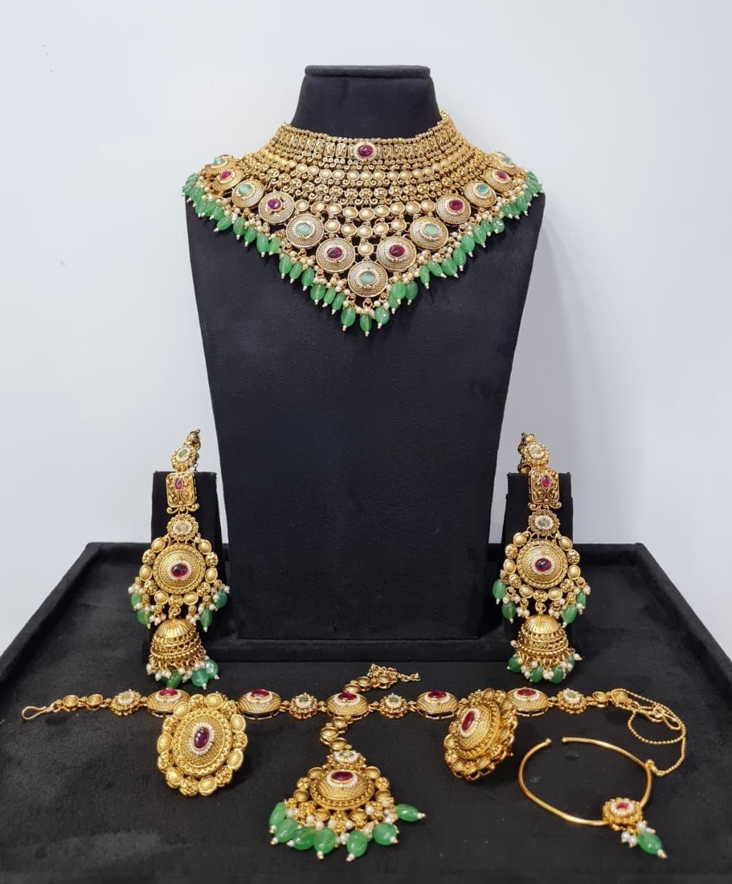Heritage Bride Set 10691 - KRISHNA'S SWETA JEWELLERY