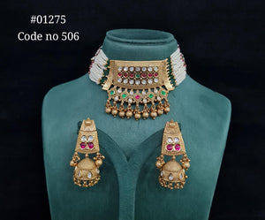 Heritage Choker 01275 - KRISHNA'S SWETA JEWELLERY